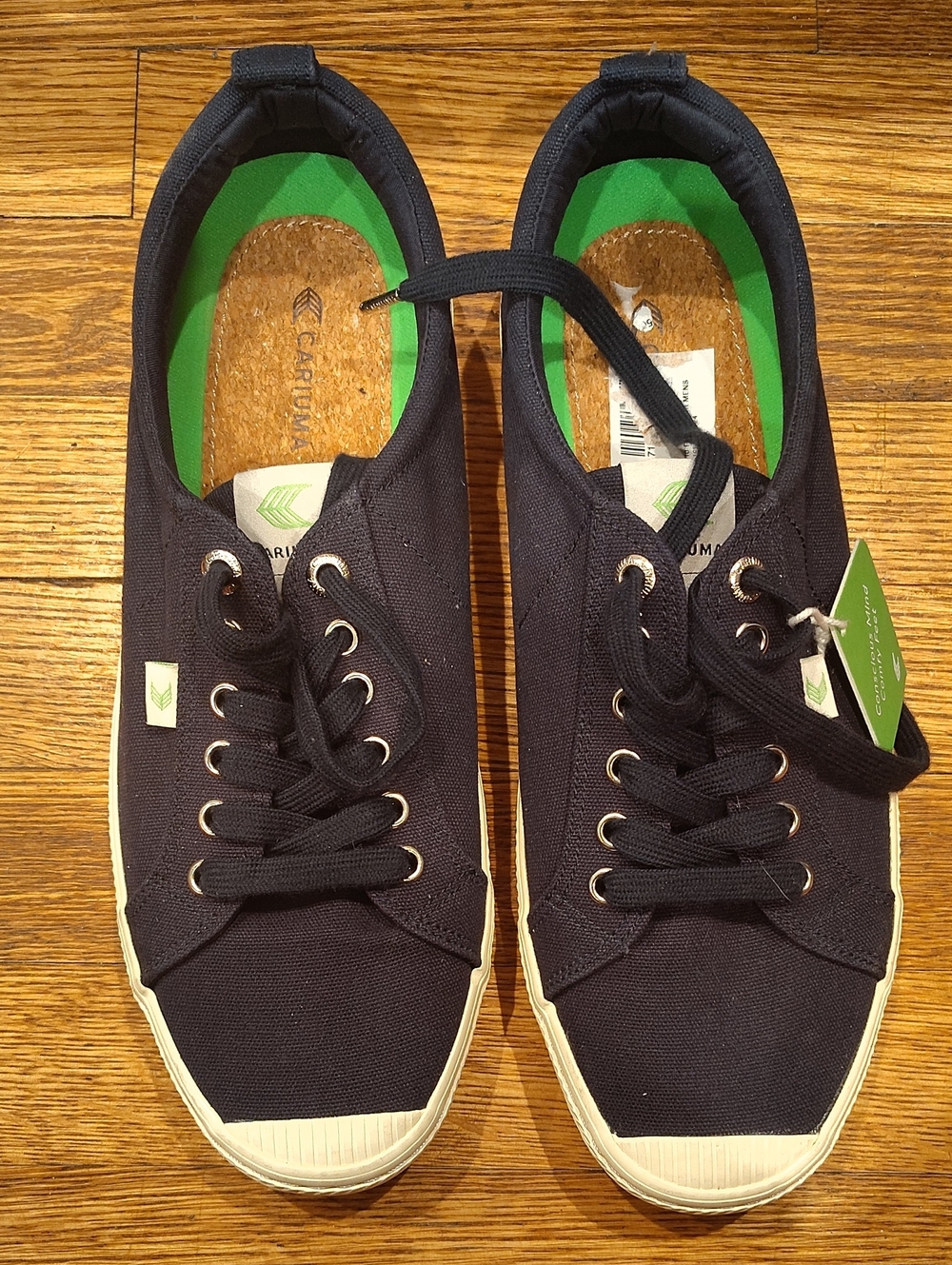 Cariuma OCA Low Navy Suede Sneaker Unisex 11 Men/12.5 Women New